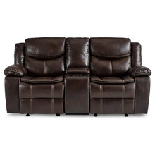 Load image into Gallery viewer, Bastrop Double Glider Reclining Loveseat in Brown 8230BRW-2