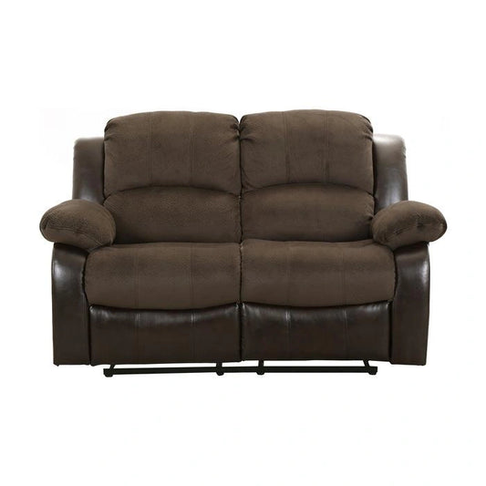 Granley Double Reclining Loveseat in Chocolate 9700FCP-2