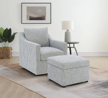 Load image into Gallery viewer, Winter Swivel Accent Chair