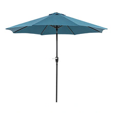 Cargar imagen en el visor de la galería, Soli 9' Outdoor Umbrella w/ Auto Tilt + 21" Round Base