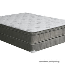 Cargar imagen en el visor de la galería, ALEKSA White, Gray 11" Euro Top Mattress, Cal.King, E.King, Full, &amp; Queen