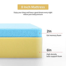 Cargar imagen en el visor de la galería, Artemisia 8" Cal. King, E.King, Full, &amp; Queen Memory Foam Mattress