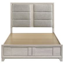Cargar imagen en el visor de la galería, Farre Upholstered Storage Platform Bed