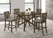 Load image into Gallery viewer, Canfield Counter Height Dining Set (Table and 4 Chair)