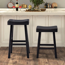 Load image into Gallery viewer, Biasca 29" Stool (2/CTN) White, Brown, &amp; Black