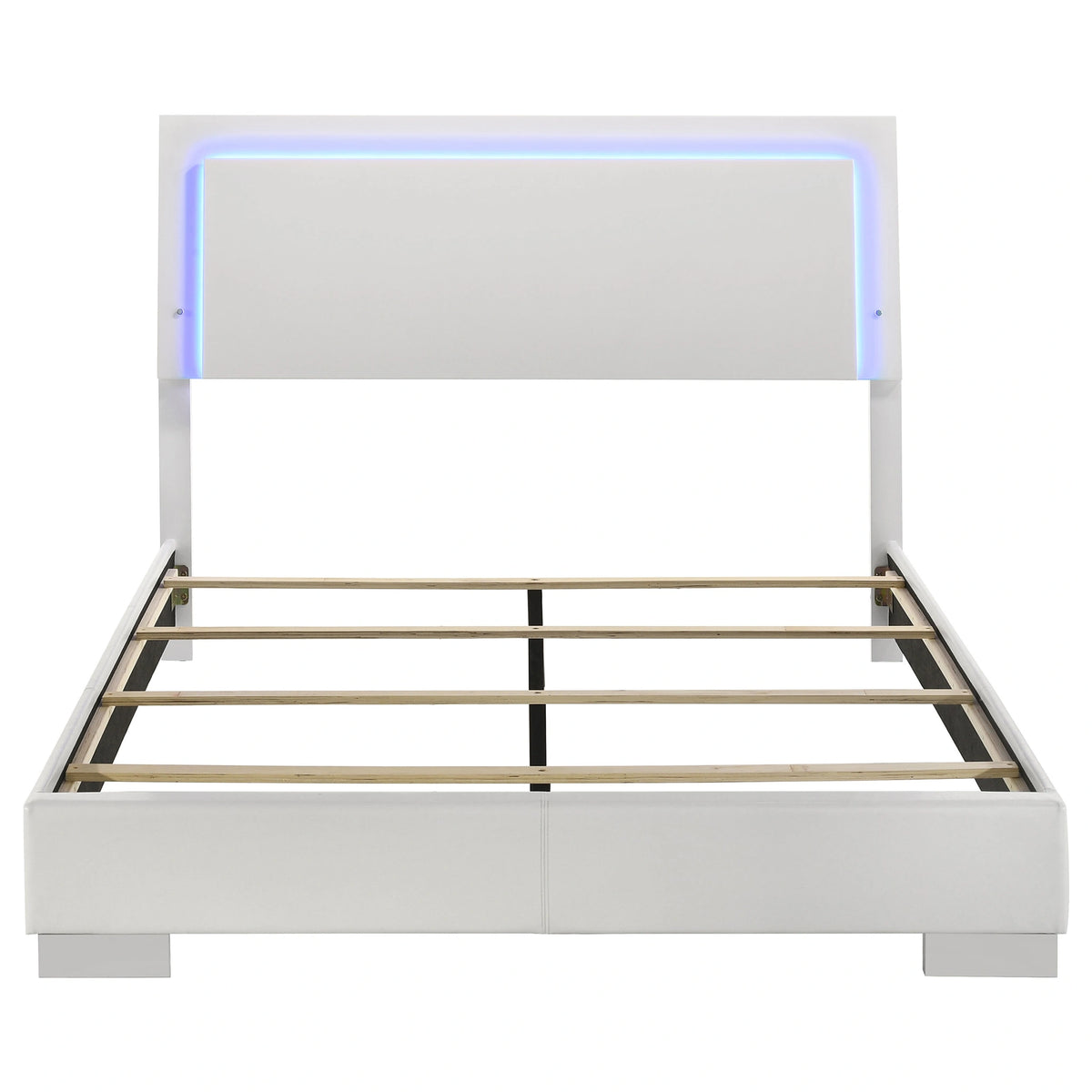 Felicity Panel Bed with LED Lighting