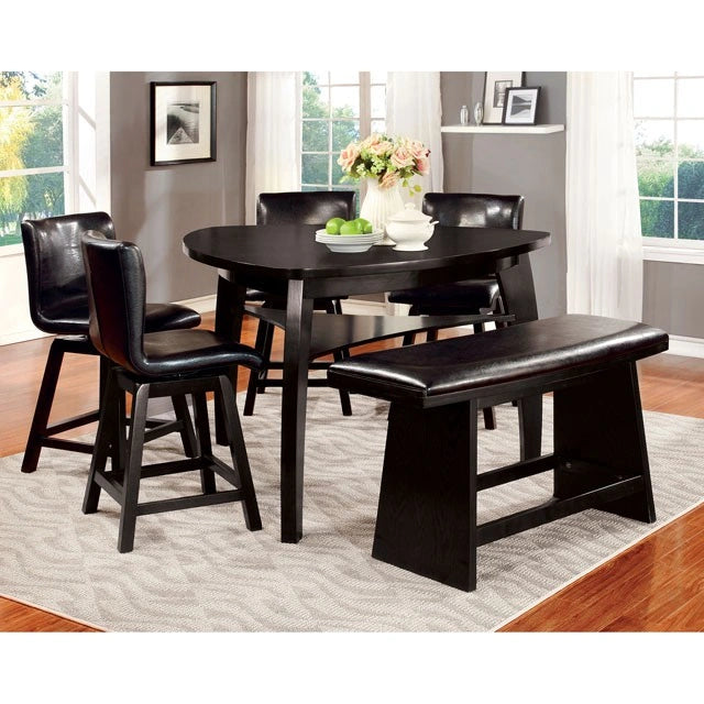 Hurley 7 Pc Counter Ht Table Set