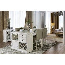 Cargar imagen en el visor de la galería, Sutton Antique White Counter Ht. Table