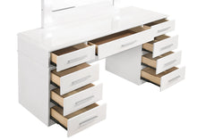 Cargar imagen en el visor de la galería, Felicity Makeup Vanity Table with LED Mirror Set