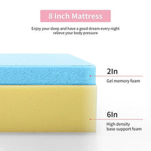 Cargar imagen en el visor de la galería, Artemisia 8" Cal. King, E.King, Full, &amp; Queen Memory Foam Mattress