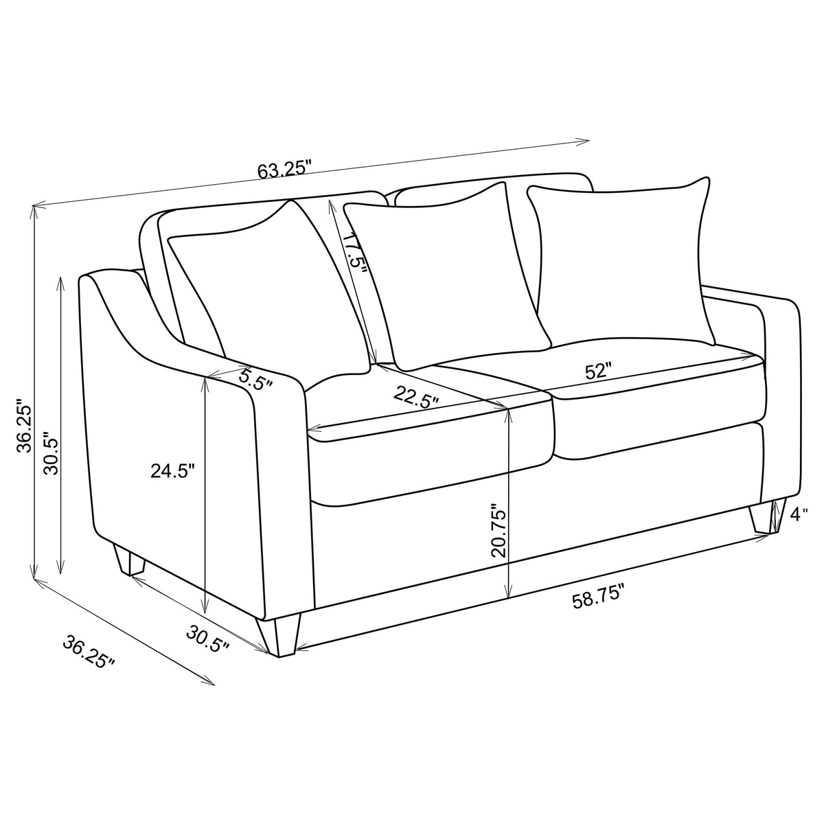 Christine Sofa Set