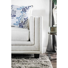 Cargar imagen en el visor de la galería, Ilse Off-White/Blue Love Seat
