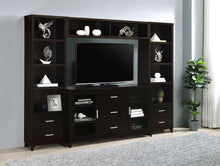 Cargar imagen en el visor de la galería, Lewes Entertainment Center (TV Stand, 2 Media Tower and Bridge)