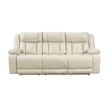 Load image into Gallery viewer, Huron-Power Double Reclining Sofa with Center Drop-Down Cup Holders, Wireless Charger, Magazine Bag, LED and Charging Ports image