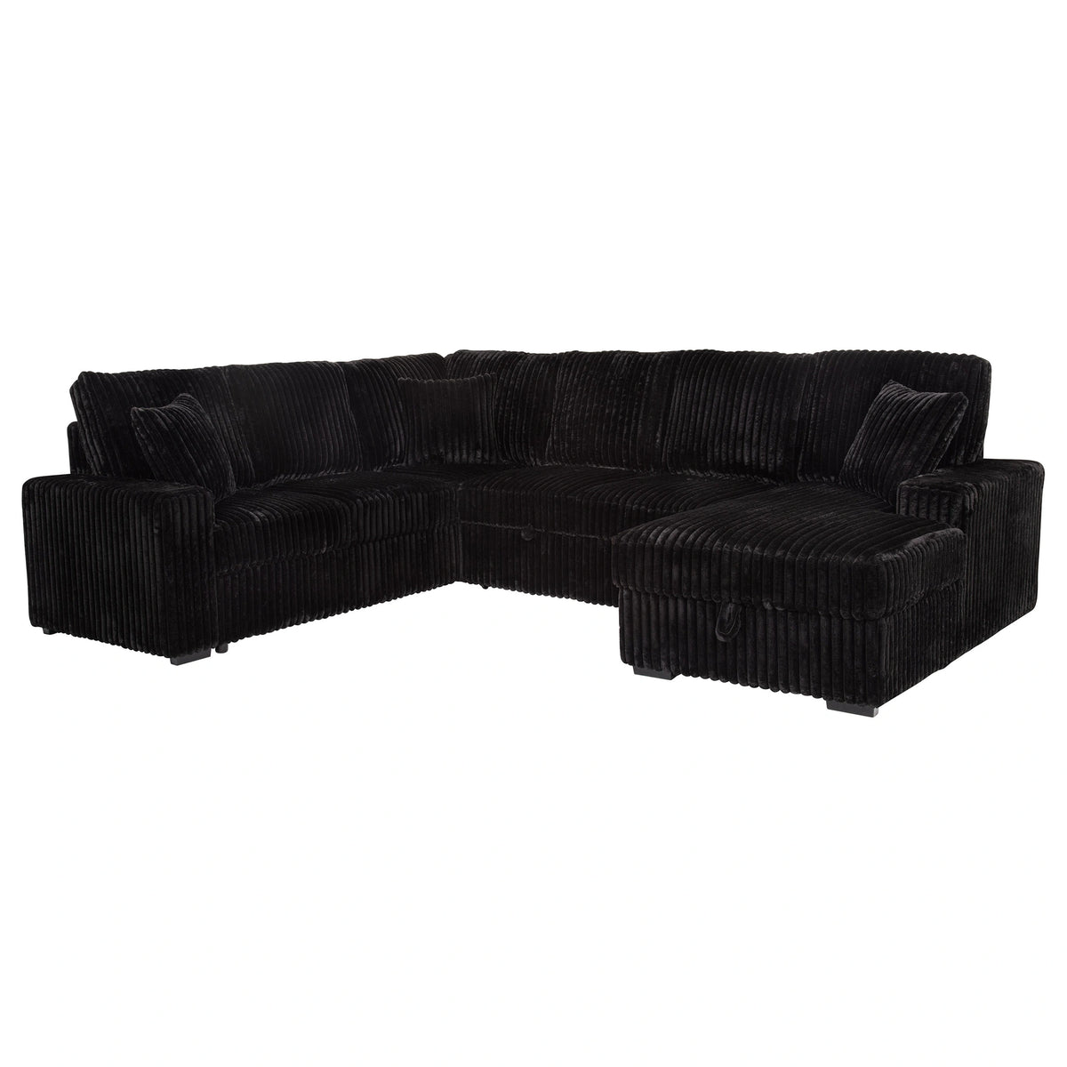 Devonshire Pull-Out Sleeper Sectional Sofa