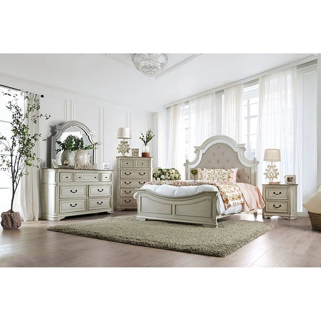 Pembroke Antique Whitewash Mirror