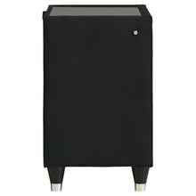Load image into Gallery viewer, Ravenne Velvet Upholstered LED Nightstand
