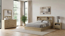 Cargar imagen en el visor de la galería, Hendricks Bedroom Set with Bookcase Bed