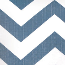 Cargar imagen en el visor de la galería, ZOE 18" X 18" Pillow, Blue Chevron (2/CTN)