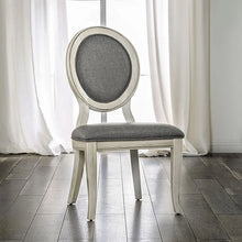 Load image into Gallery viewer, Kathryn Antique White/Gray Side Chair, Antique White (2/CTN)