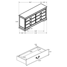 Cargar imagen en el visor de la galería, Louis Philippe Bedroom Set