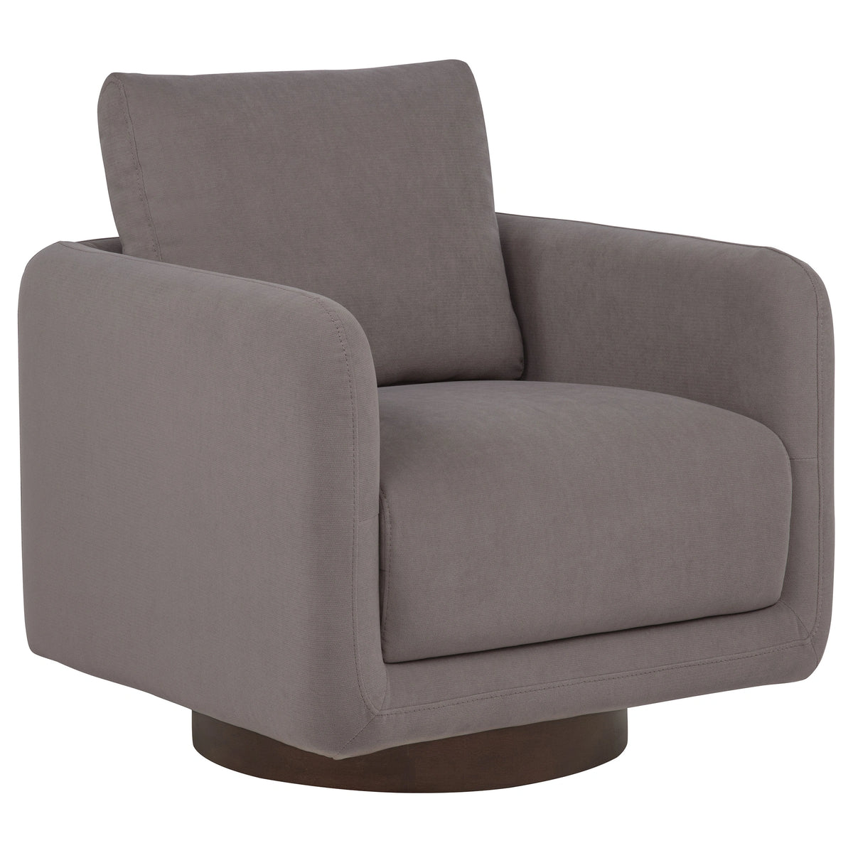 Iris Upholstered Swivel Accent Chair