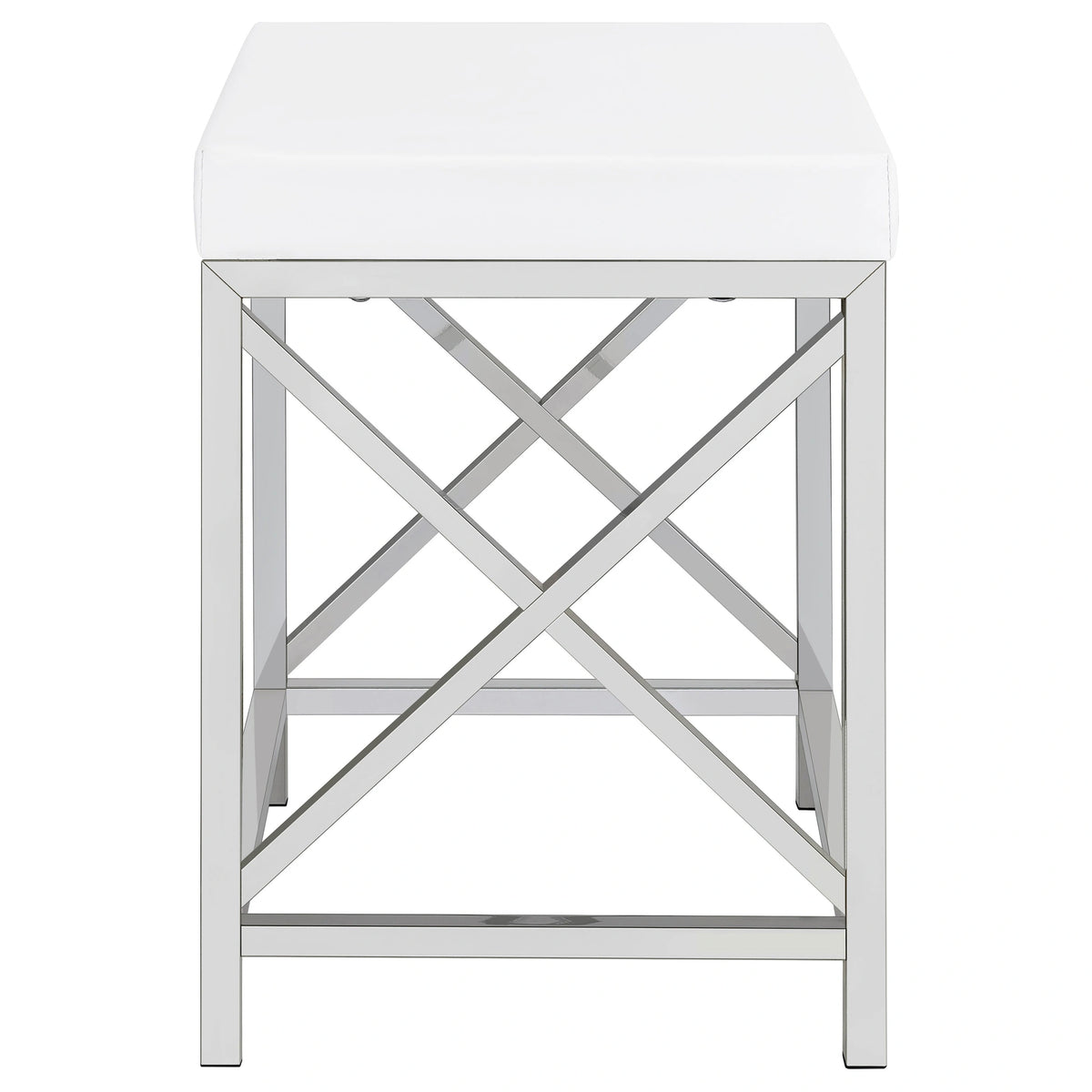 Eliza Makeup Vanity Table with LED Mirror and Stool