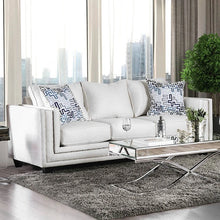 Cargar imagen en el visor de la galería, Ilse Off-White/Blue Sofa