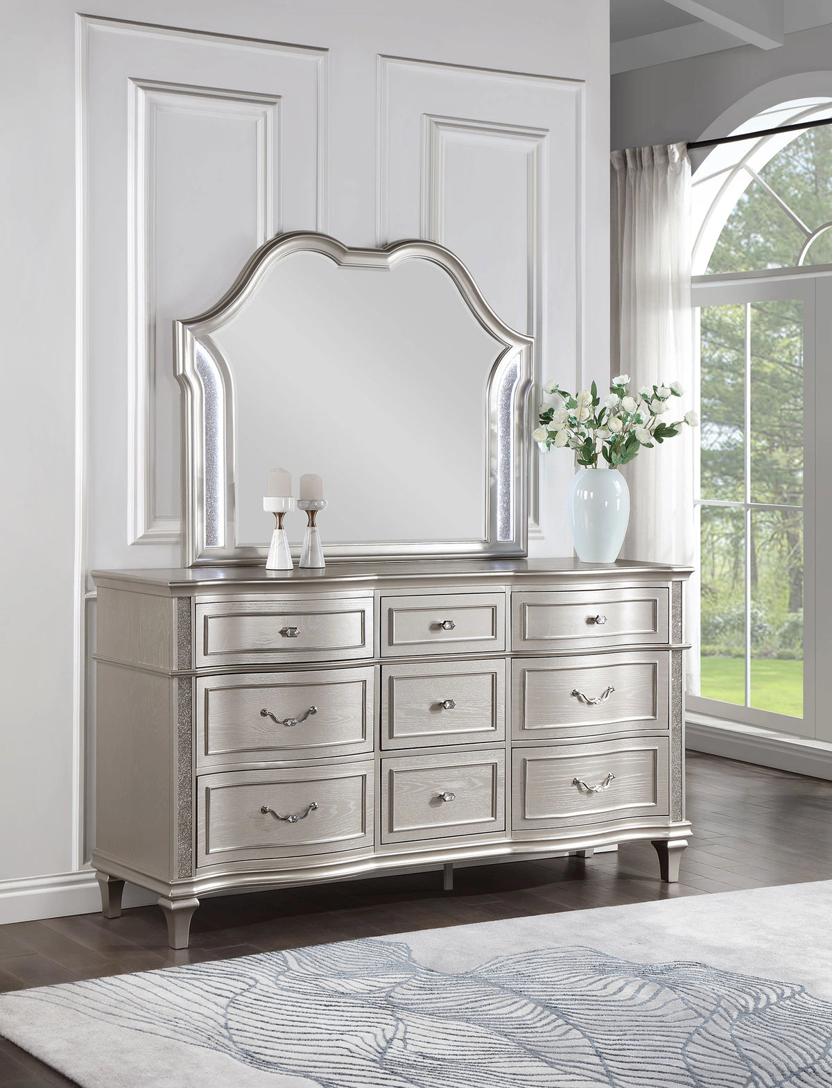 Evangeline Dresser with Mirror