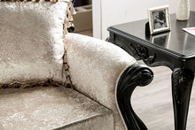 Cargar imagen en el visor de la galería, Acapulco White &amp; Espresso Sofa