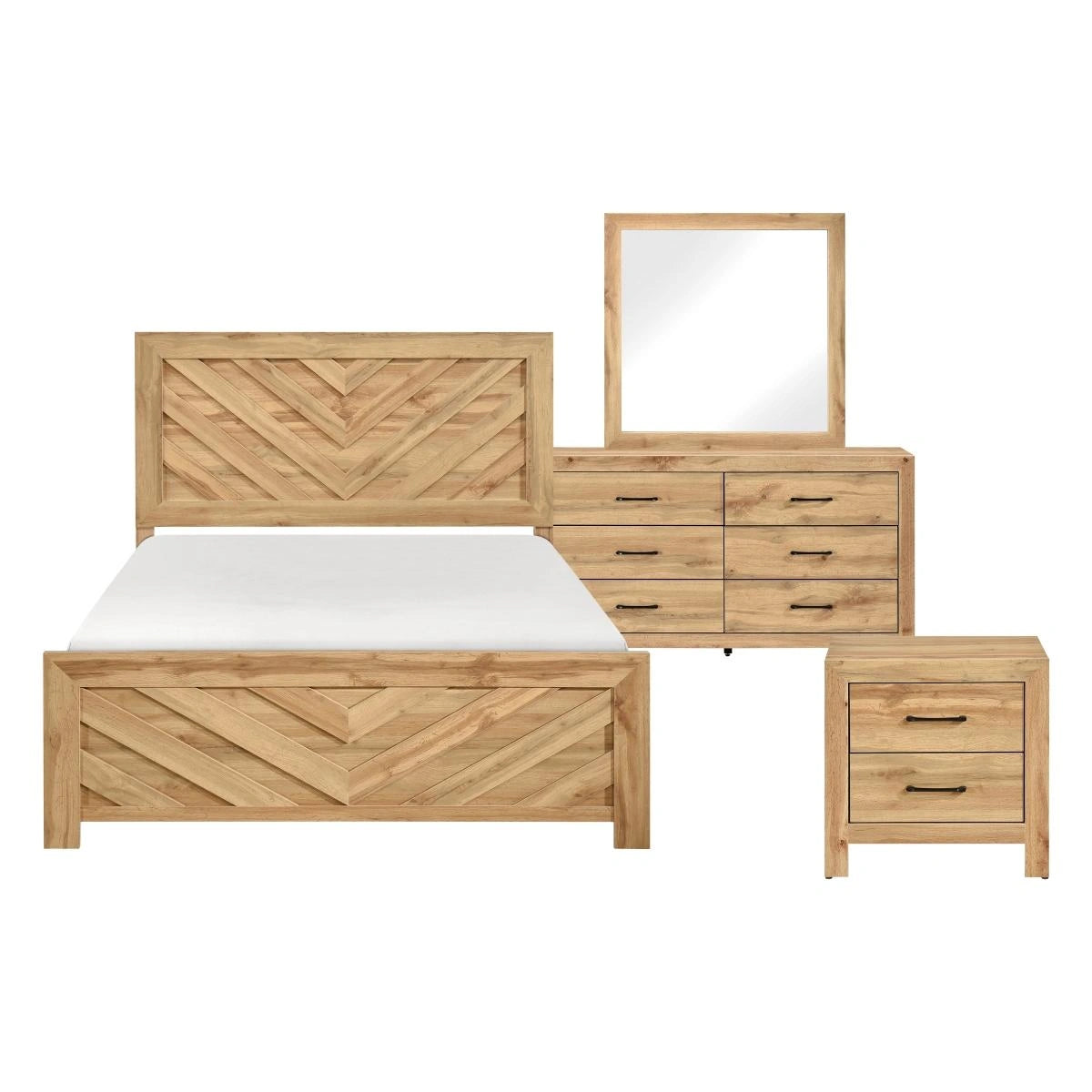 Corbin Bed Set Natural image