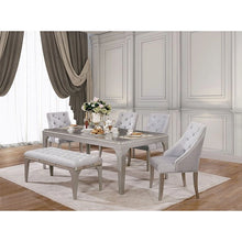 Cargar imagen en el visor de la galería, DIOCLES Silver/Gray Dining Table
