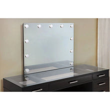 Cargar imagen en el visor de la galería, Valentina Vanity Set White &amp; Dark Gray