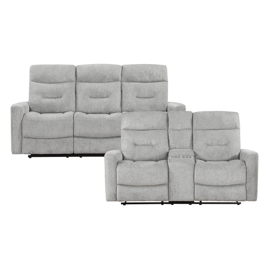 Lyndon-2pc Set: Sofa, Love image