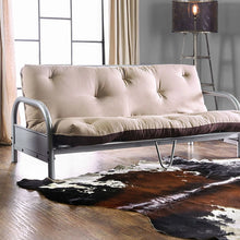 Cargar imagen en el visor de la galería, Aksel Black/Red Futon Mattress, Black, Red &amp; Gray