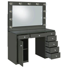 Cargar imagen en el visor de la galería, Acena Makeup Vanity Table with LED Mirror Set