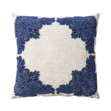 Load image into Gallery viewer, Beth Natural/Indigo 20" X 20" Pillow, Natural &amp; Indigo (2/CTN)