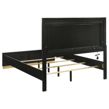 Cargar imagen en el visor de la galería, Caraway Panel Bed with LED Lighting