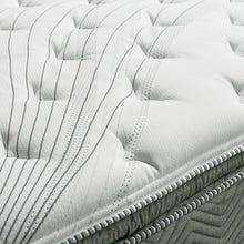 Cargar imagen en el visor de la galería, STORMIN White/Gray 13" Euro Pillow Top Mattress, Cal.King