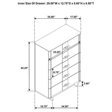 Cargar imagen en el visor de la galería, Leanne Chest of Drawers