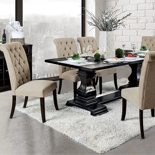 Nerissa 7 Pc Dining Table Set