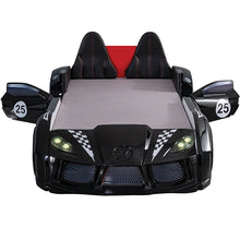 Cargar imagen en el visor de la galería, Trackster Bed White, Red,, Black, &amp; Blue