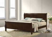 Cargar imagen en el visor de la galería, Louis Philippe Sleigh Panel Bed