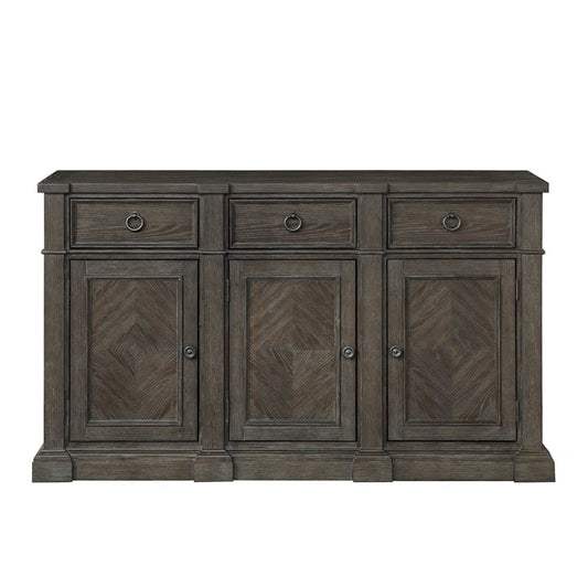 5441-40N - Server with 3 Drawers and 3 Doors
