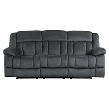 Load image into Gallery viewer, Laurelton Double Reclining Sofa in Charcoal 9636CC-3