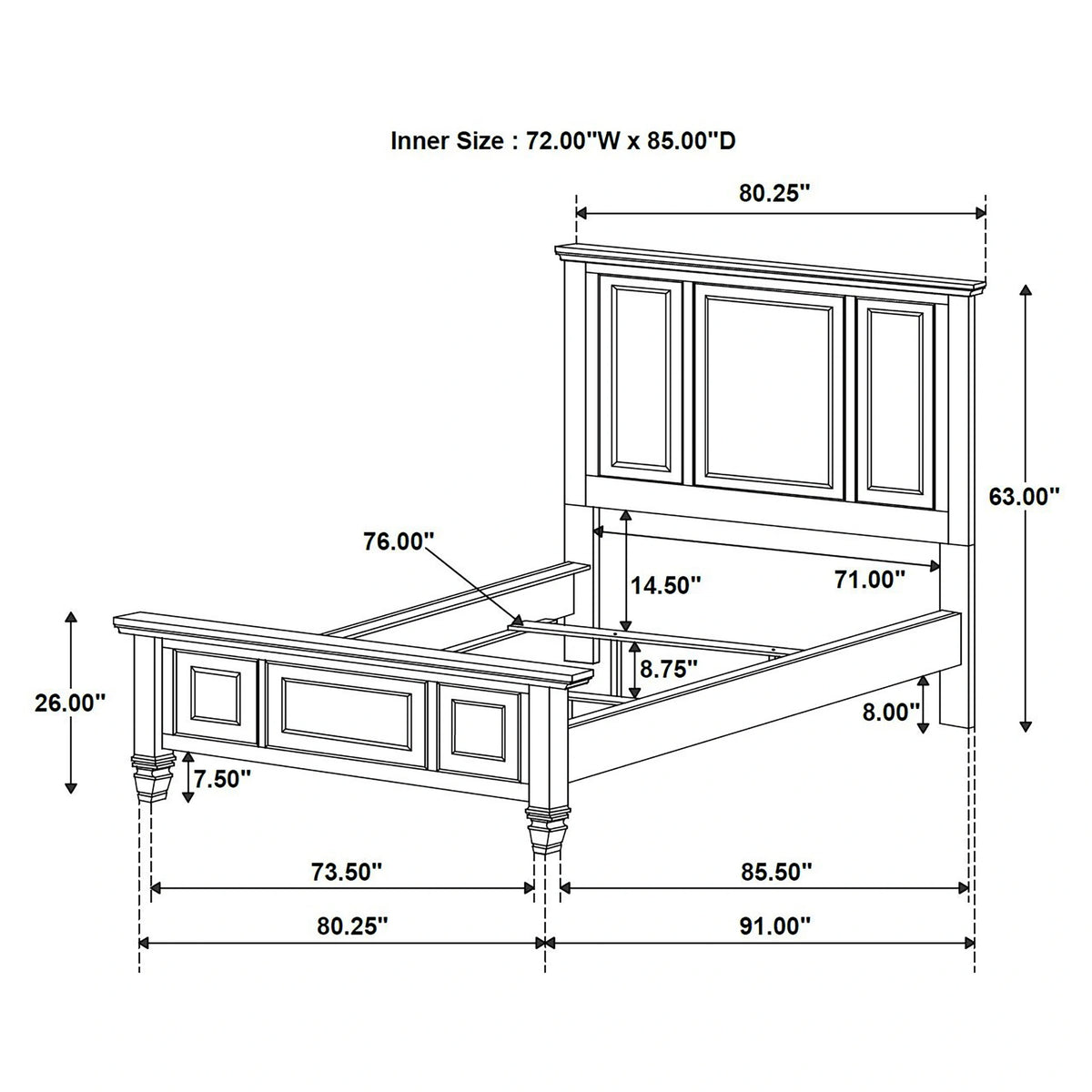 Sandy Beach Bedroom Set