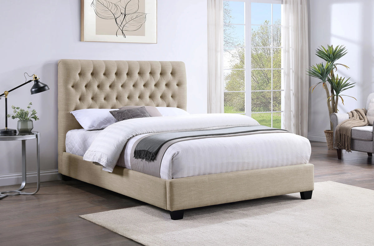 Chloe Panel Bed