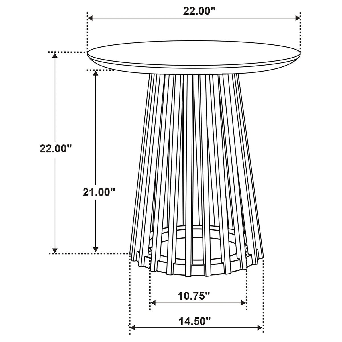 Touhy End Table