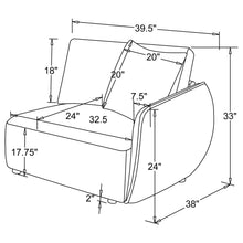 Cargar imagen en el visor de la galería, Elysia Upholstered Modular Chair