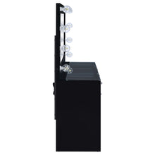Cargar imagen en el visor de la galería, Acena Makeup Vanity Table with LED Mirror Set